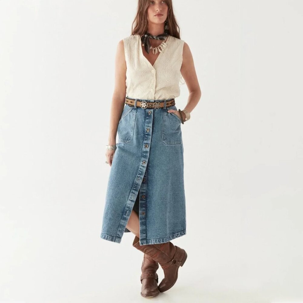 Maison Hotel Parton Western Skirt
